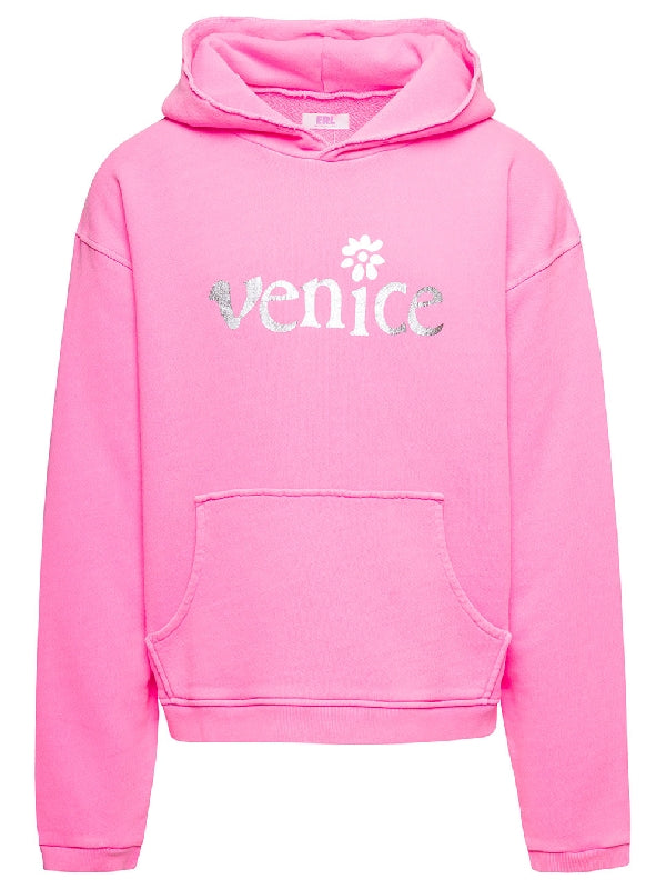 Metallic Venice Printing Hoodie