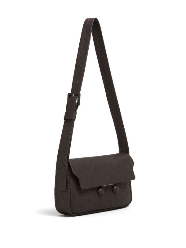 Trunkaru Leather Medium Shoulder Bag