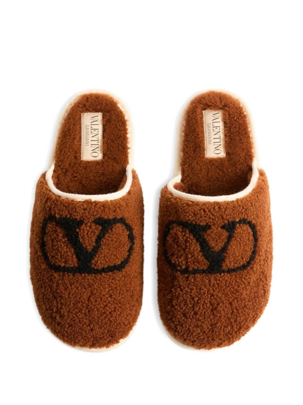 Valentino Brown Slides