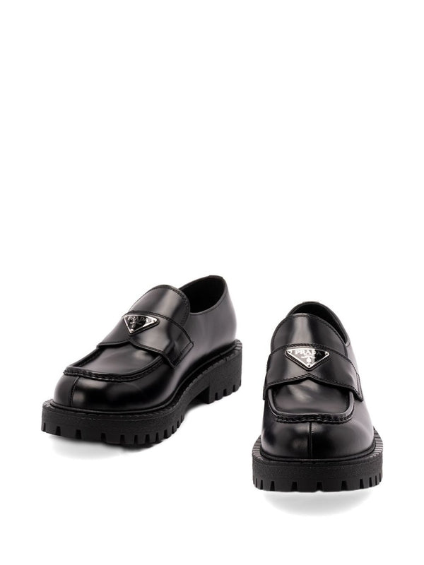 Prada Black Loafers