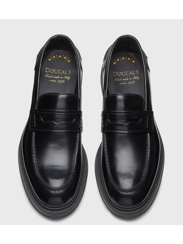 Doucal'S Black Loafers