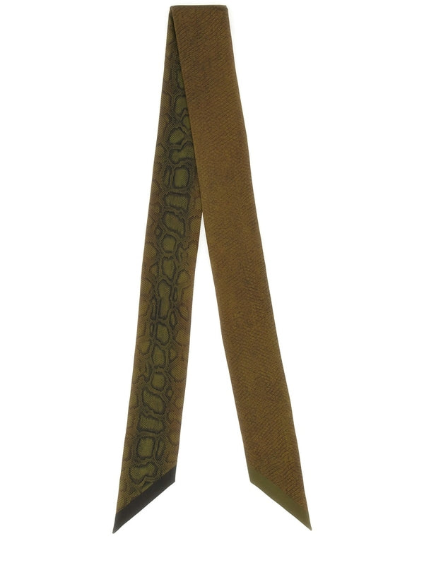 Pattern Printed Silk Scarf