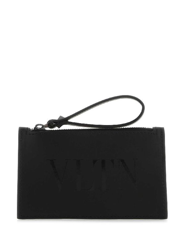 Vltm Logo Printed Zipper Card Holder