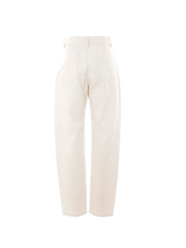 Twist Cotton Denim Pants