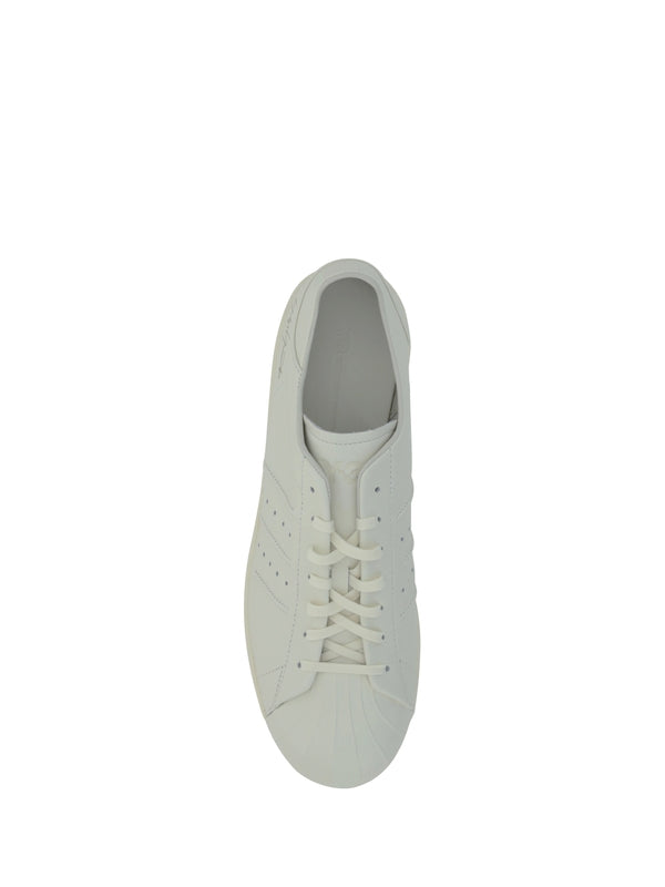 Y-3 - Superstar Leather Low Top Sneakers - Jente