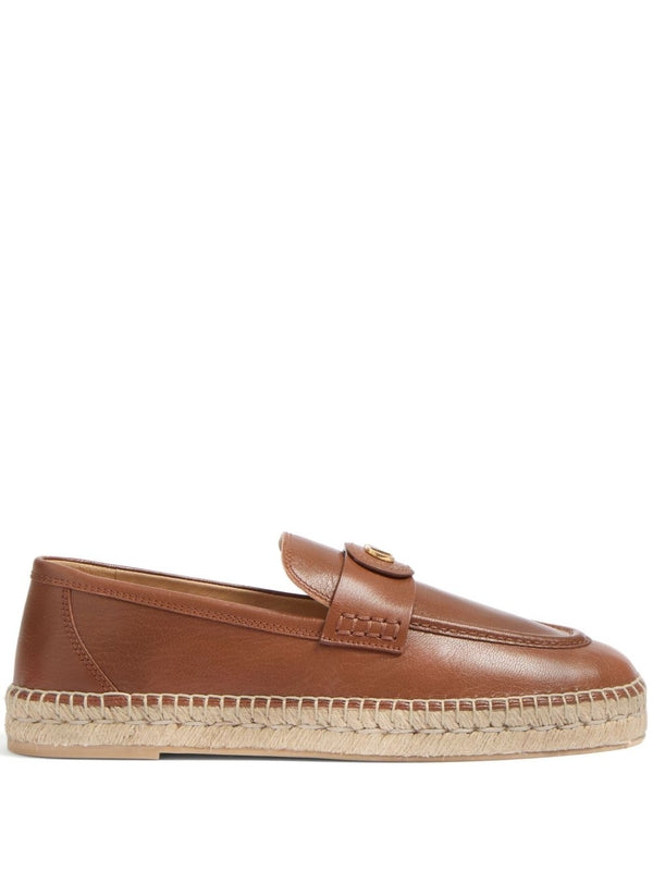Valentino Brown Espadrilles