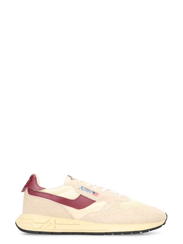 Autry Beige Low Top Sneakers
