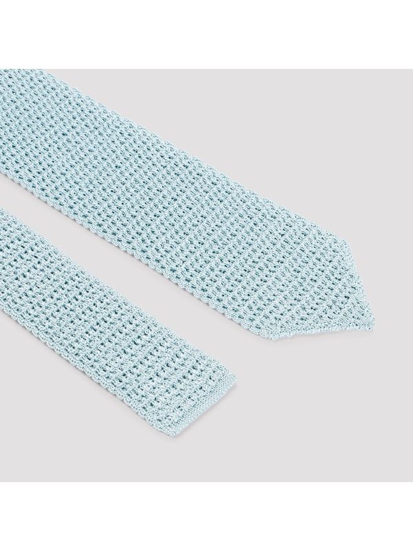 Crochet Silk Tie