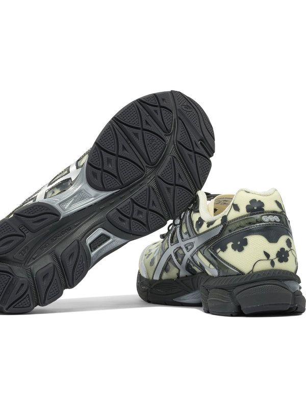 Asics Black Yellow Low Top Sneakers