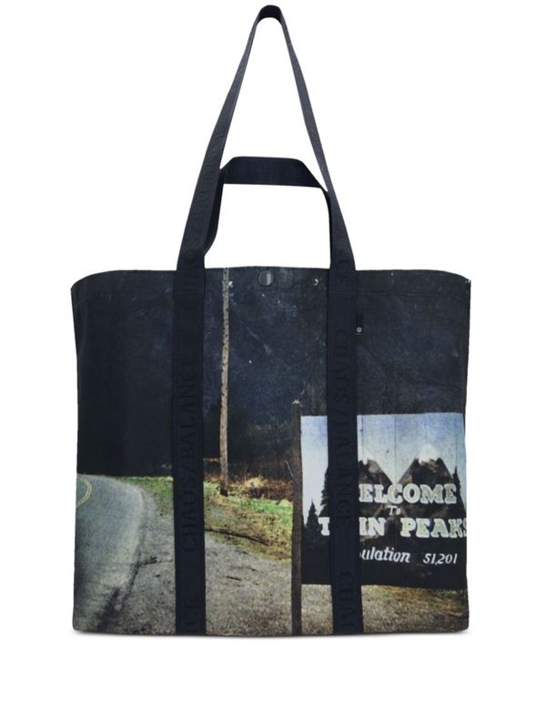 Graphic Printed Tote Bag