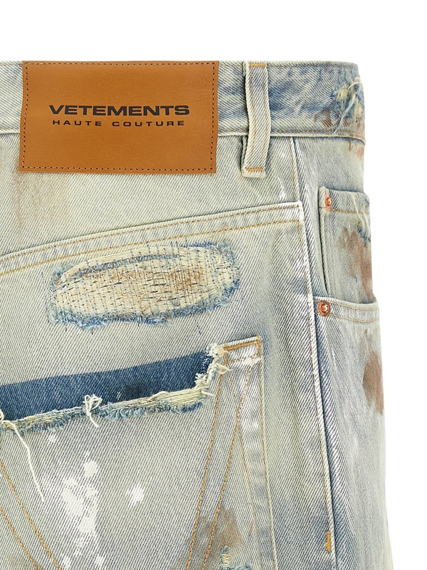 Distress Denim
  Pants