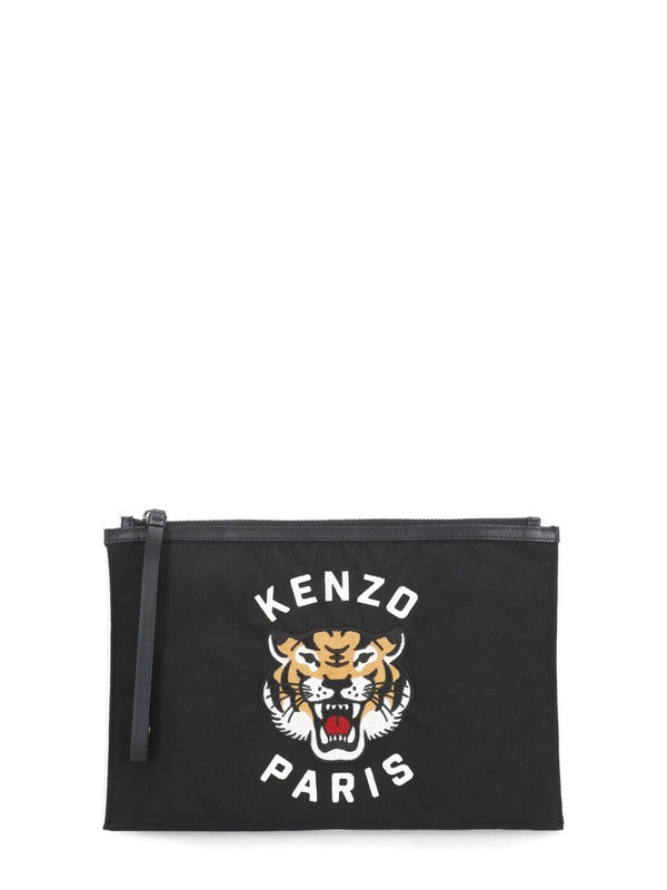 Varsity Logo Clutch