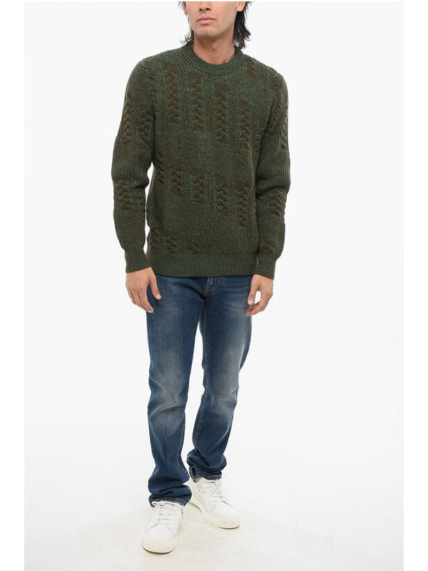 Altea Green Knitted