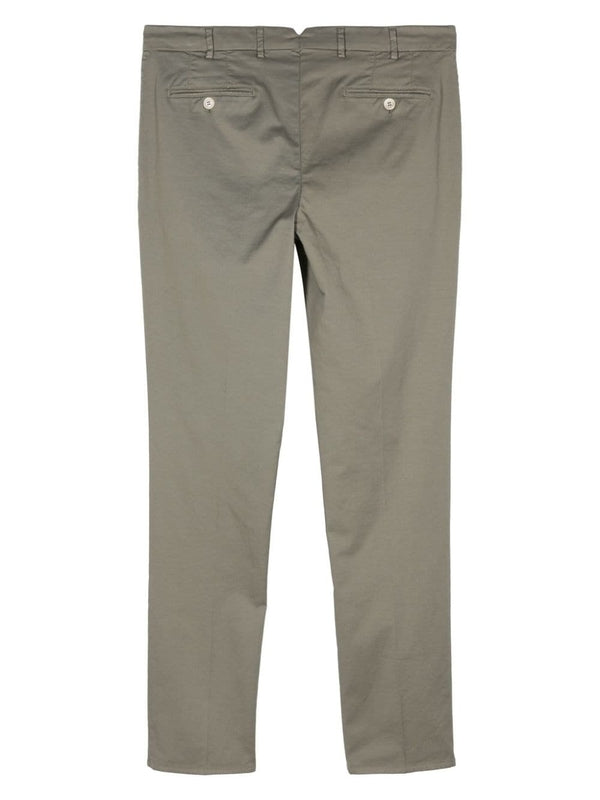 Beige Cotton Pants