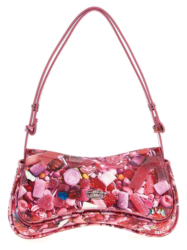 Play Graphic Printed Shoulder Bag