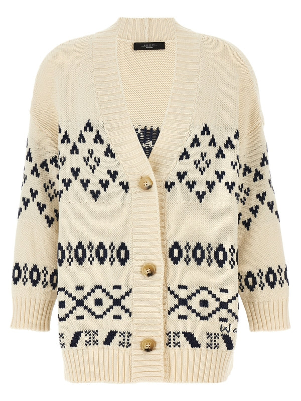 Acacia All Over Jacquard
  Cardigan