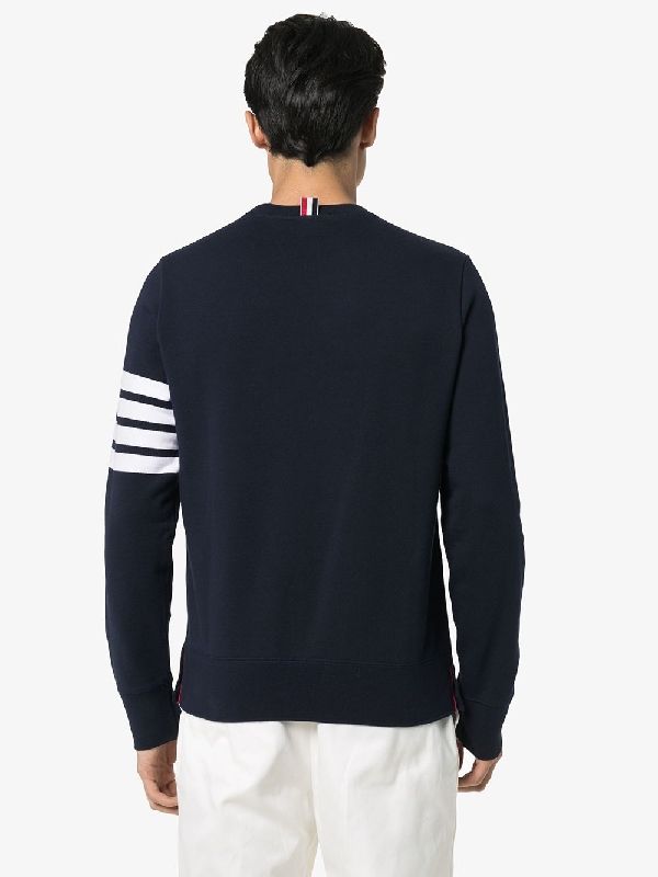 4-Bar Logo Label Sweatshirt