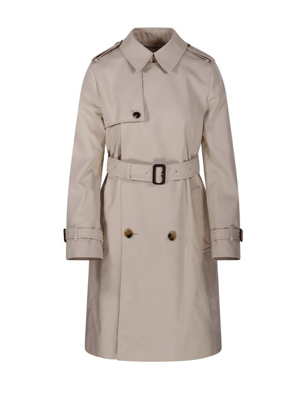 Belt Detail Midi Trench Coat