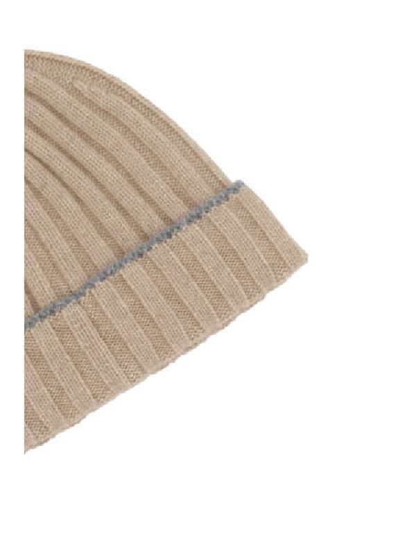 Cashmere Rib Beanie