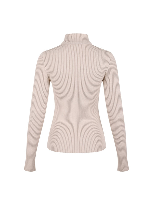 Courrèges Beige Knitted