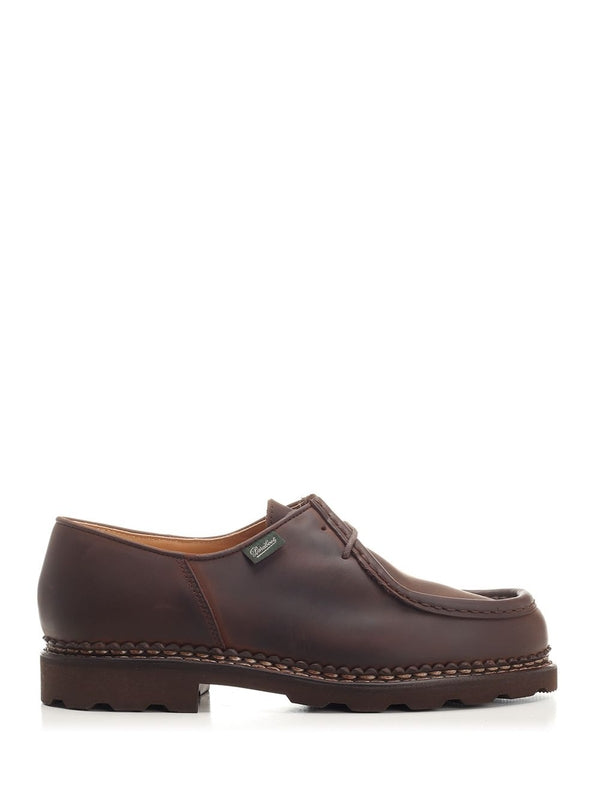 Mikael Leather Lace-up Derby Shoes