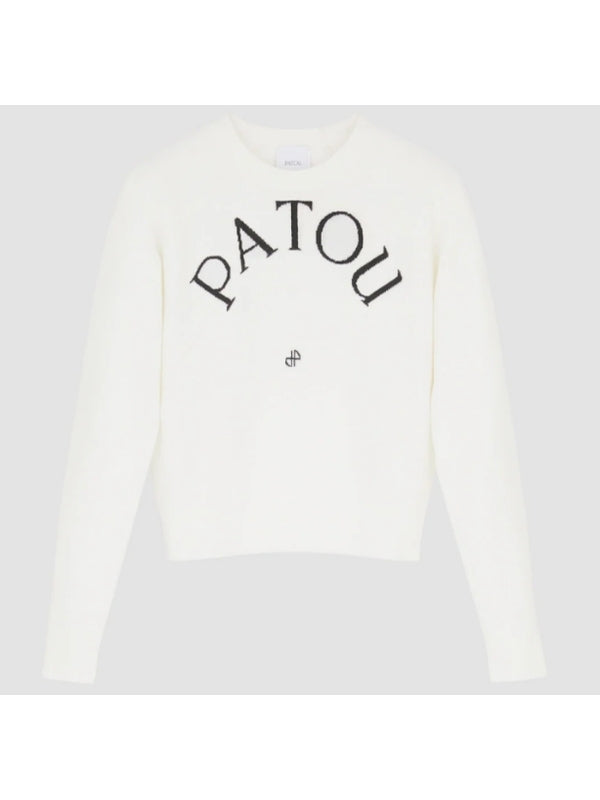 Patou White Knitted