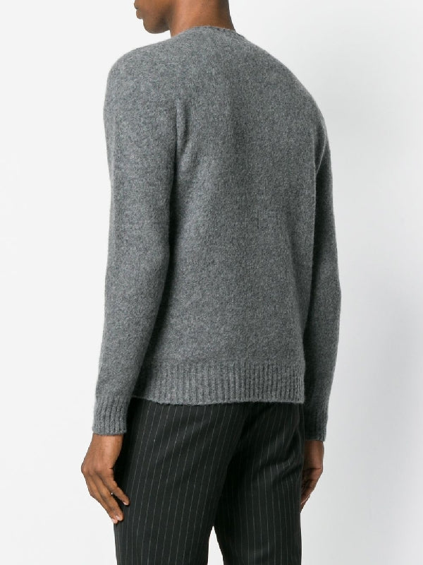 Brushed Crewneck Lambswool
  Knit