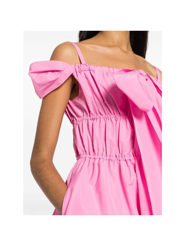 Cocktail Off-shoulder Gathered
  Dress