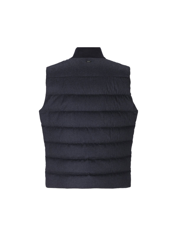 Zip-up Padding Vest