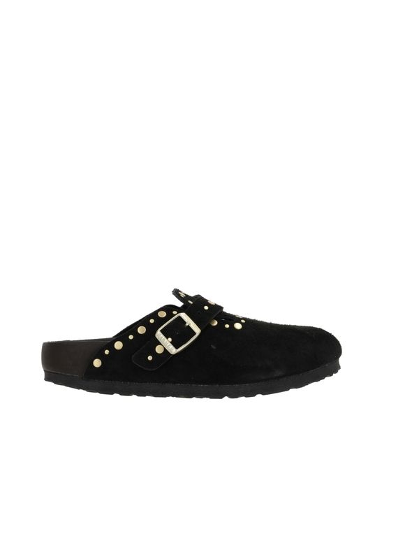 Boston Stud Decoration Suede Loafer