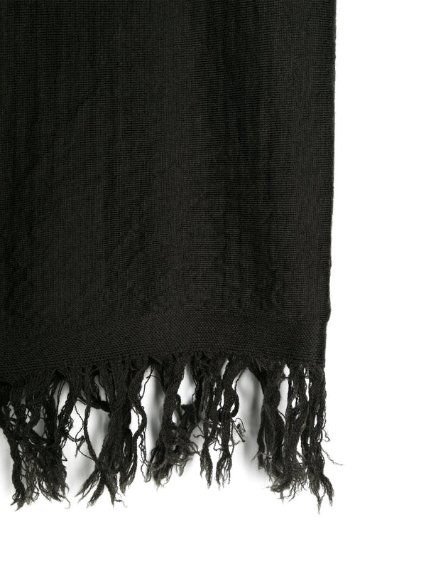 Fringe Wool Scarf