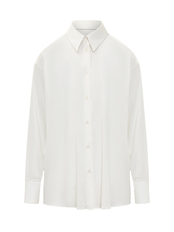 Monili Trim Detail Shirt