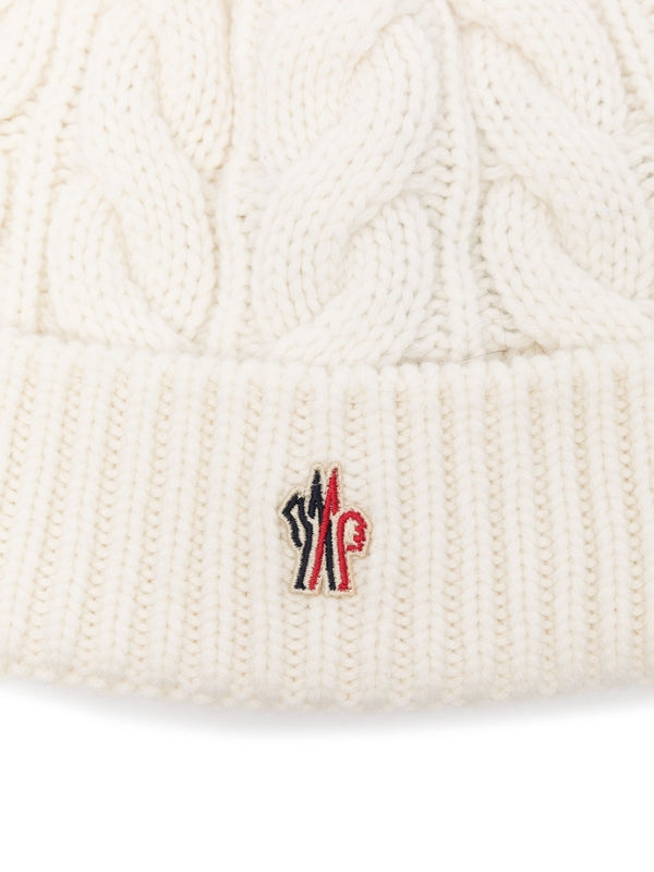 Grenoble Logo Wool Cashmere Beanie