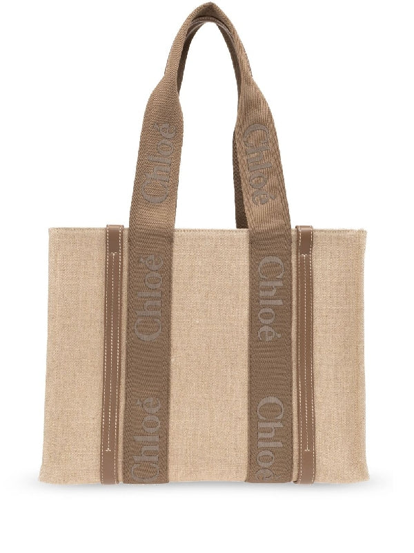 Woody Logo Tote Bag