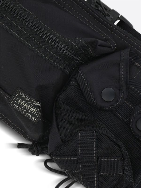 Logo Patch Nylon Belt Bag