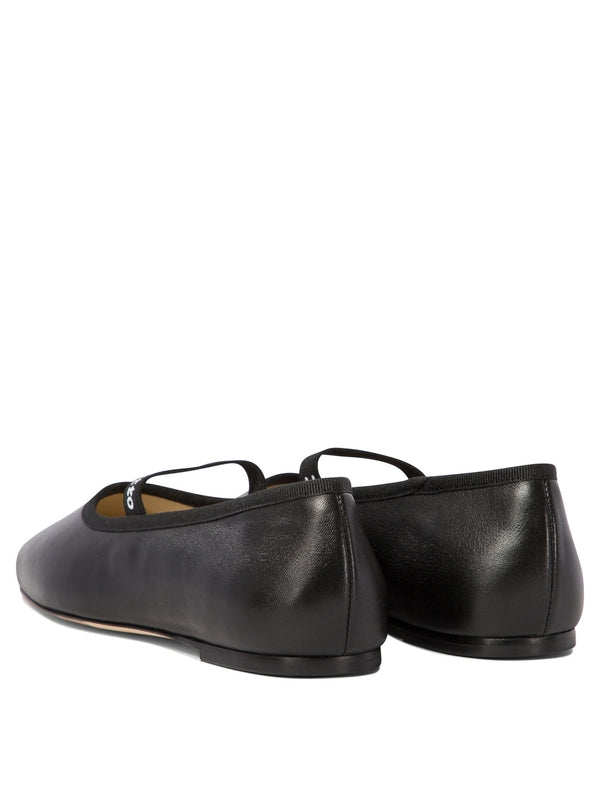 Lisbeth Leather Flat Shoes