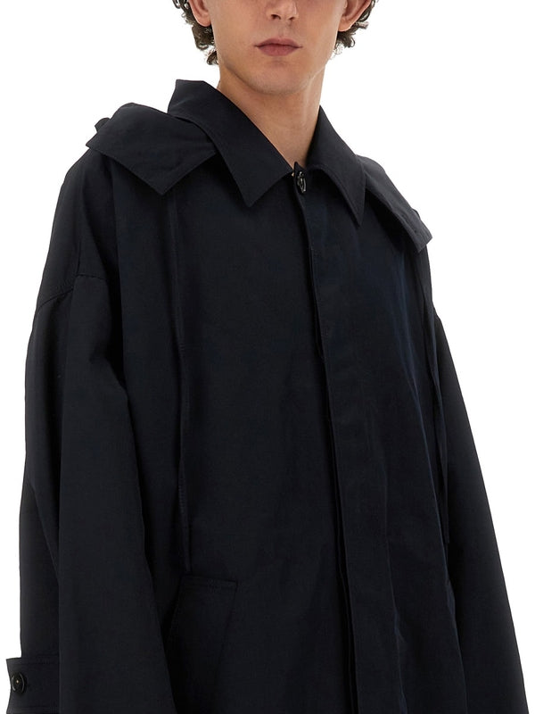 Nylon Cotton Trench Coat