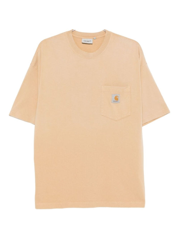Carhartt Beige Short Sleeve T-Shirt