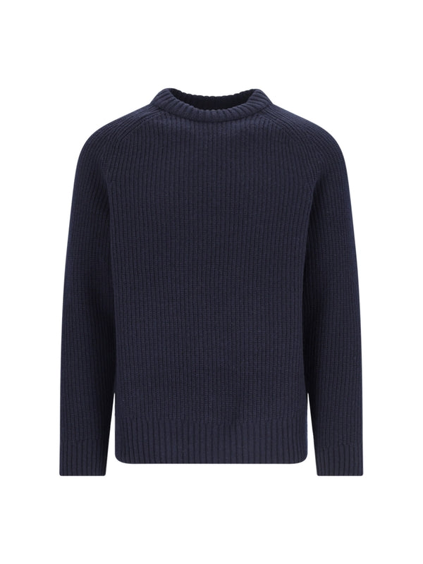 Closed Navy Knitted