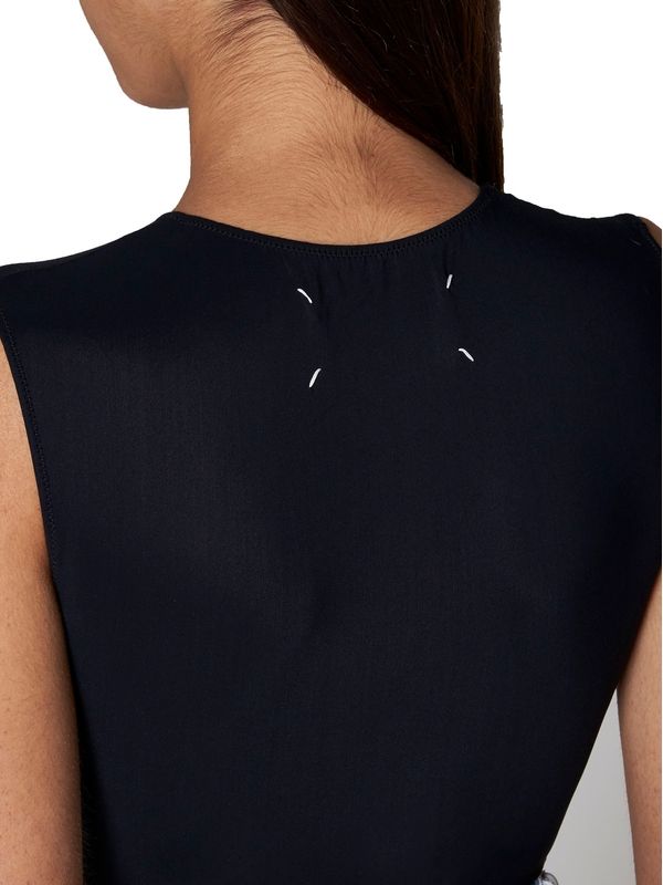 Back Stitch Sleeveless
  Bodysuit