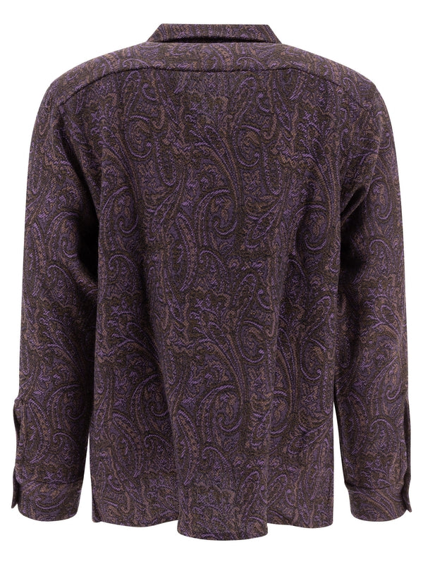 Paisley Wool Shirt