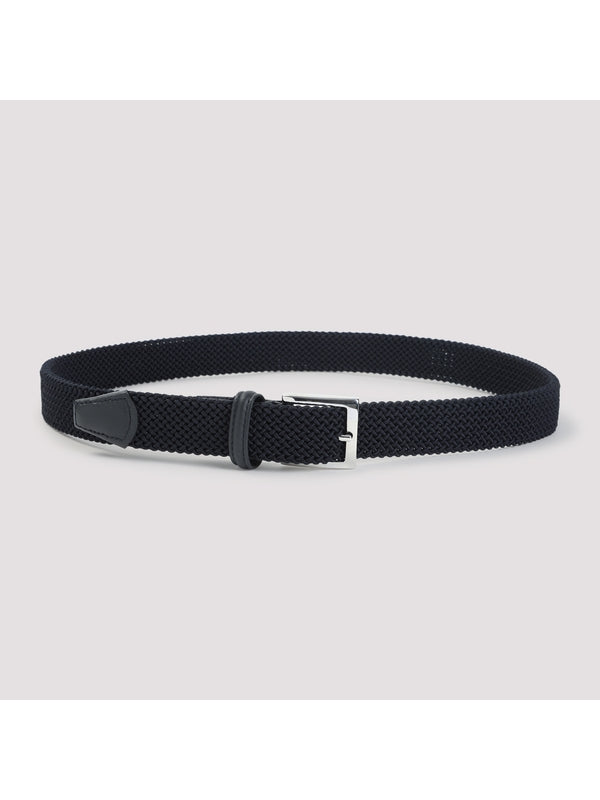 Kiton Navy Other Fabric Belts
