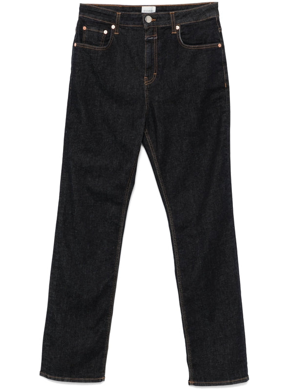 Jaylen Back Leather Patch
  Denim Pants