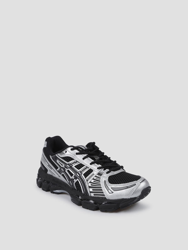 Asics Black Silver Low Top Sneakers