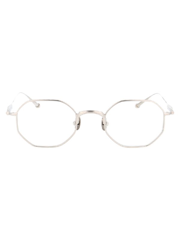 M3086 Geometric Frame Glasses