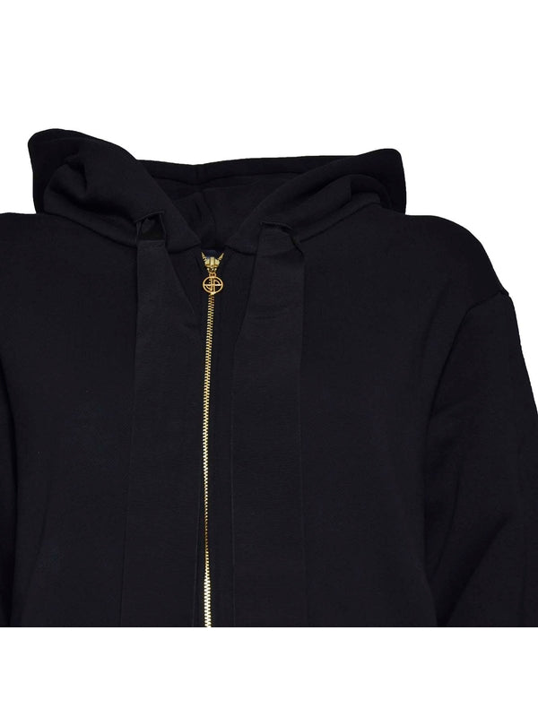 Drawstring Zip-Up Hoodie