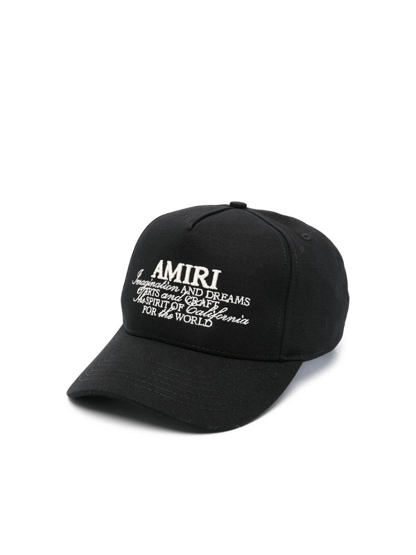 Amiri Black Cap