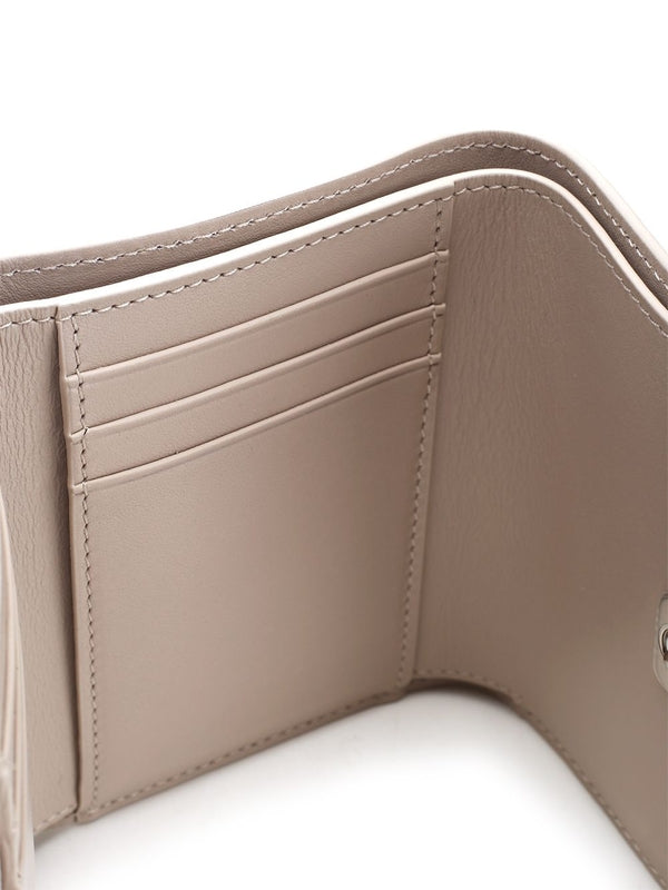 Anagram Logo Leather Wallet