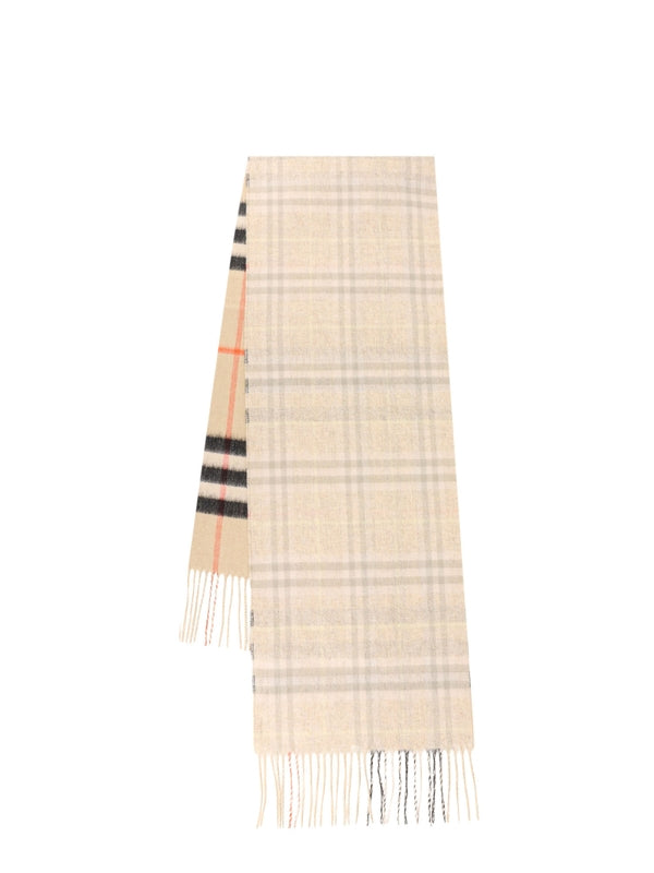 Check Pattern Cashmere Muffler