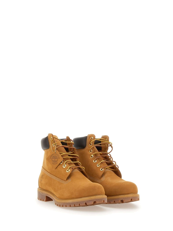 Timberland Brown Lace-Up Boots